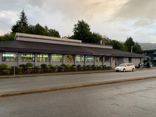 exterior of Prince Rupert public library