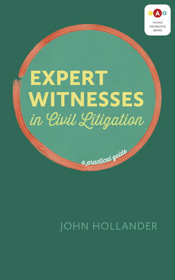 Book cover image of Expert Witnesses in Civil Litigation